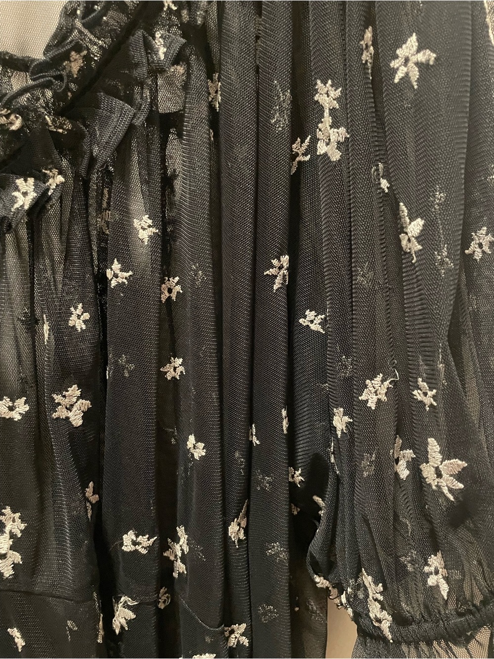 Free People With Love Mesh Mini Dress - Picture 6 of 8